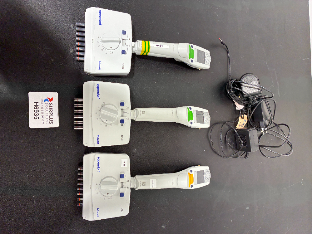 Image of Eppendorf Set of 3  Movelt Pipettes